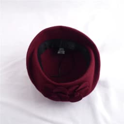 Fashion Women Flowers Cashmere Berets Female Bonnet Caps Winter Women's Hats High Quality Wool Beret Lady Painter Hats Lady