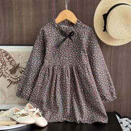 Bear Leader New Autumn Girls Dress Spring Kids Princess Dress Casual Floral Costumes Children Clothing Flowers Dresses 2-8 Years