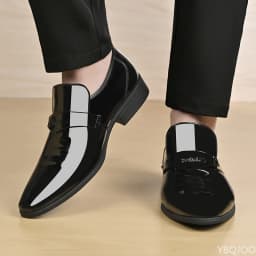 2026 Large Size Fashionable Men's Office Formal Shoes Low Cut Daily Comfortable Pointed Multifunctional Men's Wedding Shoes