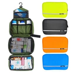 Hanging Men's Toiletry Bag Large Waterproof Cosmetic Bags Travel Organizer Lady Toiletries Makeup Toilet Foldable Bathroom Kit