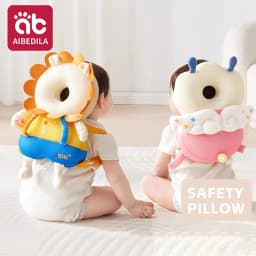 Baby Head Back Protector Safety Pad Newborn Walk Learning Headgear Anti-Fall Pillow Toddler Fall Prevention Cushion for Infants