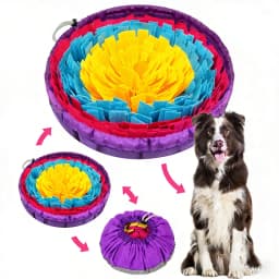 Pet Snuffle Mat Indoor Dog Training Snuff Mat for Cats Dogs Stress Relief and Slow Feeding Mat Washable Dog Toy Pet Supplies