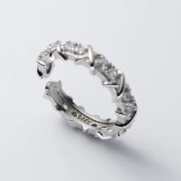YIZIZIAI Female Luxury Micro Pave Zircon Bandages X-shape Ring for Women Wedding Band Rings for women Bridal Party Jewelry Gift