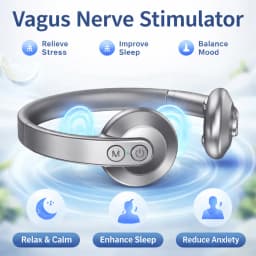 Remote Control Nerve Relaxer NonInvasive Ear Nerve Stimulator Improve Sleep Quality Reduce Tension Portable Stress Relief Device