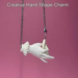 Funny Banana Pendant Necklace Resin Hand-Sculpted Banana Necklace Cute Lifelike Fruit Necklace Jewelry Creative Gift
