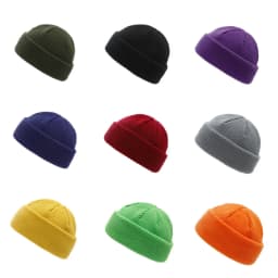 Winter Solid Beanies Knitted Men Women Keep Warm Skullies Caps Multi-colors Cheap Wholesale Dropshipping Hat Caps