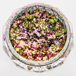 1Jar Polarized Chrome Nail Powder Chameleon Pigment Powder Pearl Luster Dual Color Magic Mirror Powder for Nail Art Decoration*@