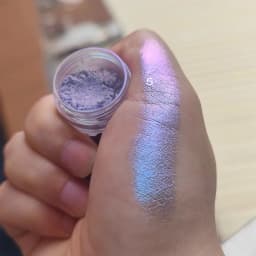 1Jar Polarized Chrome Nail Powder Chameleon Pigment Powder Pearl Luster Dual Color Magic Mirror Powder for Nail Art Decoration*@