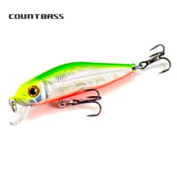 COUNTBASS Minnow Wobblers Angler's Fishing Lures Floating Shad Jerk Your Bait , Diving Depth 0.8-1m Leurre Hard Baits 55mm 4.7g