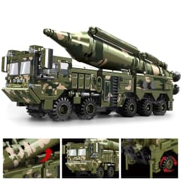 Missile Vehicle Building Blocks Military Truck Brick Tank Building Blocks Missile Launcher Model Boys Toys Kids Toys