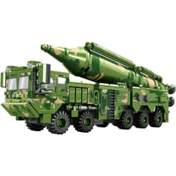 Missile Vehicle Building Blocks Military Truck Brick Tank Building Blocks Missile Launcher Model Boys Toys Kids Toys