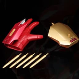 Iron Man Glove Cosplay Toys Ironman Wearable Gloves Anime Action Figure Manga Figurine 1:1 Scale Party Props Peripheral Gift