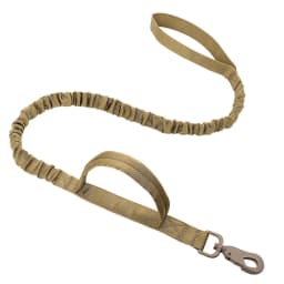 Tactical Dog Leash Adjustable Quick Release Elastic Leads Rope With 2 Control Handle Military Heavy Duty Dog Leashes For Dogs