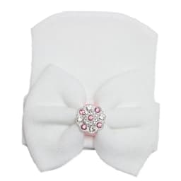 Infant Baby Beanie Caps Hat Boys Girls Toddler Cotton Bowknot Newborn Comfy Soft Hospital Cap