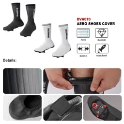 DAREVIE AERO Cycling Shoes Covers UCI Length Reduces Wind Resistance Waterproof Anti-Slip MTB Road Cycling Men Cycling Socks