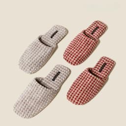 Comfort Warm Satin Couple Cotton Shoes Concise Casual Home Slippers Fashion Checkered Non-slip Designer Shoes Pantuflas De Mujer