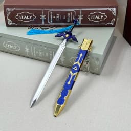 21cm Master Sword LoZ Tears of the Kingdom Breath of the Wild Game Replica Metal Replicas Model Link 1:6 Action Figure Accessory