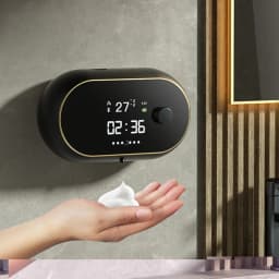 Zai Xiao New Soap Dispenser Wall Mounted Induction Automatic Touchless Soap Dispenser USB Rechargeable Electric Soap Dispense