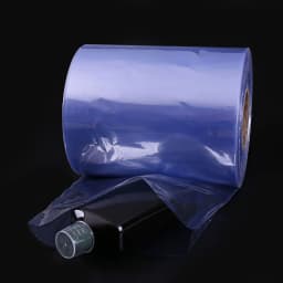 PVC heat Shrink Clear Film Membrane Plastic Cosmetic Book Box shoes Packaging Canister Hot Shrinkable tube Transparent cylinder