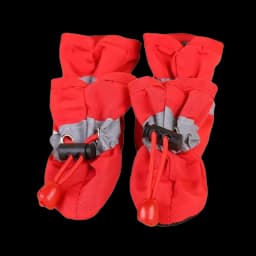 4pcs/set Waterproof Pet Dog Shoes Anti-slip Rain Boots Footwear for Small Cats Dogs Puppy Dog Pet Booties Pet Paw Accessories