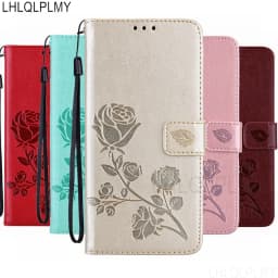 Rose Leather Wallet Flip Case For Motorola Moto G14 G54 G55 G84 E13 G04 G24 G34 G13 G23 G53 G56 G86 G85 5G G82 G35 G71 E14 Cover