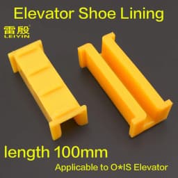 1PCS Elevator Shoe lining Applicable to O*IS Elevator length 100mm 16mm 10mm 6mm thick guide rail wear resistant