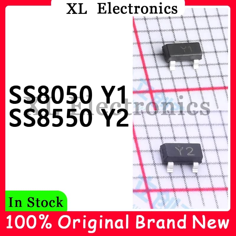 100Pcs/lot SS8050 Y1 SS8550 Y2 New Original