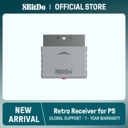 8BitDo Retro Receiver for PS1 PS2 and Windows, Compatible with Xbox Controller, Switch Pro and PS5/PS4 Controller