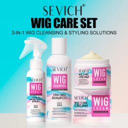 SEVICH Professional Wig Hair Care Products Wig Smoothing Keratin Hair Mask Oil Control Deep Cleansing Wig Shampoo Wig Care Spray