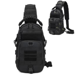 Outdoor Camping Chest Bag Tactical Backpack Sports Shoulder Hiking Climbing Ride Fishing Moore Sling EDC Fanny Pack