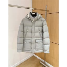 Italian Man 26FW New Style BC* Hooded down Jacket Business Casual Wear Warm and Windproof Outerwear
