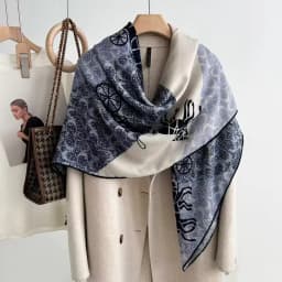 Handmade Silk Woolen Scarf Shawl Collection True Silk Hand Roll High End Gift for Women Fashionable All Seasons Wrap