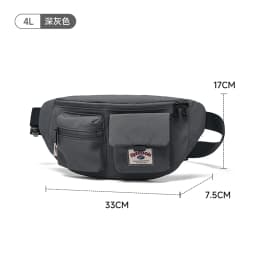 REEBOK Casual Lightweight Crossbody Waist Bag Unisex Outdoor Sport Fanny Pack Women Men Phone Side Belt Bag Bum Bag