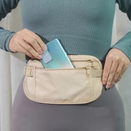 Invisible Travel Waist Pouch Hidden Security Money Belt Passport Bag Multipurpose Sports Waist Pack For Unisex