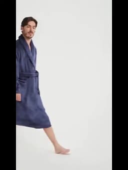 Winter Thicken Flannel Long Robe Couple Sleepwear Kimono Bathrobe Gown Loose Casual Male Homewear Nightwear Coral Fleece Pajama