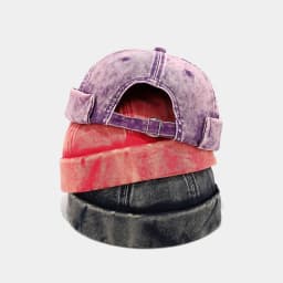 Vintage Washed Cotton Beanies Fashion Loop Beanie Bonnet Men's Women's Spring Summer Casual Hats New Design