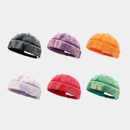 Vintage Washed Cotton Beanies Fashion Loop Beanie Bonnet Men's Women's Spring Summer Casual Hats New Design