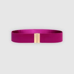 XClocKNYoung Belt Silk Skating Sports Fitness Plastic Waist satin glossy Belt Decoration Buckle Waist Glossy Decorative Belt
