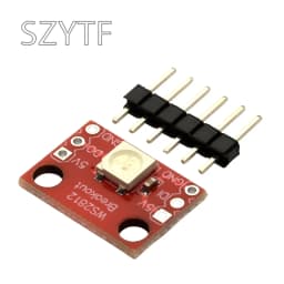 1-100PCS WS2812B 5050 RGB LED Breakout Module Addressable Full Color Single Pixel Board DC 5V for Arduino ESP32 Raspberry Pi DIY
