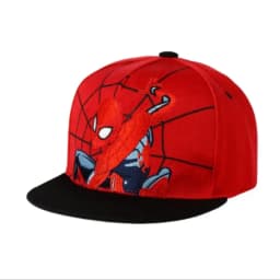 ^^Anime Cartoon Spiderman Hats for Kids Toddler Baby Baseball Cap Spring Summer Children's Snapback Hip Hop Adjustable Caps