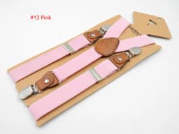 Kid's Suspenders Fashion Baby Braces Strong 3Clips Boy Suspenders Trousers Suspensorio Elastic Strap size 2.5*65cm