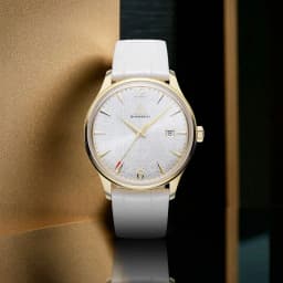SHANGHAI Couple Automatic Watches 39mm Sapphire Mechanical Watch Date Display Flower Pattern Dial 316L Stainless Steel New S5001