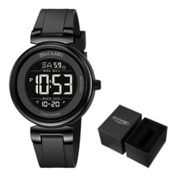 SKMEI 2633 Sports Digital Watches For Men Women 5Bar Waterproof Fashion Wristwatches EL Light Week Date Display Countdown Chrono