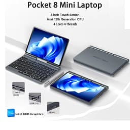 8-Inch P8 Mini Laptop Intel Alder N95 12G LPDDR5 128GB 256GB 512GB 1TB 2TB SSD Touch Screen 2-in-1 Notebook Tablet PC Flips 360°