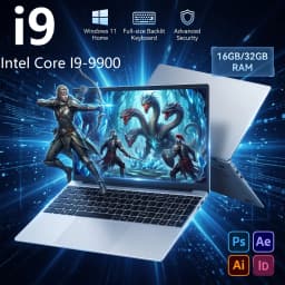 2026 Leno New 15.6" Ultra Slim Laptop Intel Core I9-9900 32Gb Ram 2Tb Ssd 1080P Fhd Windows 11 High-Performance Portable Notebook
