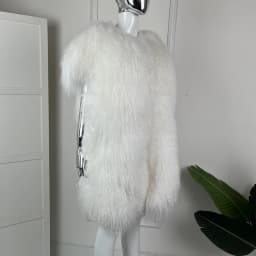 Women's Lamb Fur Vest Real Sheepskin Vest Mongolia Sheep Fur Vests Female Winter Clothing Fashion New Arrivals