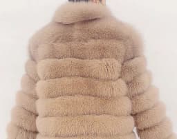 100% New Fast Shipping New Fashion Women Fashion Real Natural Fox Fur Long Coat true fur coat and stylish natural fox fur jacke