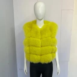 BEIZIRU Women's Sleeveless Real Fur Vest Winter Fashion Luxury Natural Vest