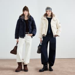 TOYOUTH Women Down Jacket 2026 Winter New Plaid Spliced Quilted 90% White Duck Down Layering Outerwear