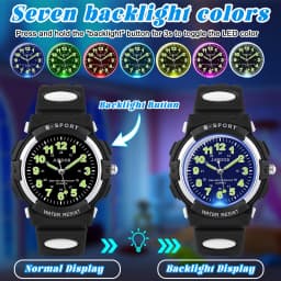 Waterproof Sport Children Watch LED Digital Kids Watches Luxury Electronic Watch for Kids Children Boys Girls Gifts